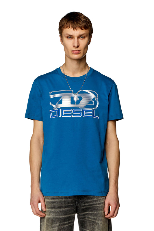 Diesel Herren T-Shirt mit Print-Logo
