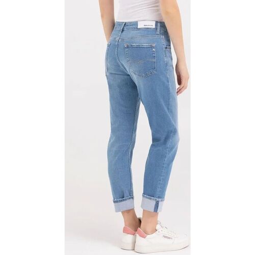 REPLAY DAMEN TAPERED-FIT JEANS