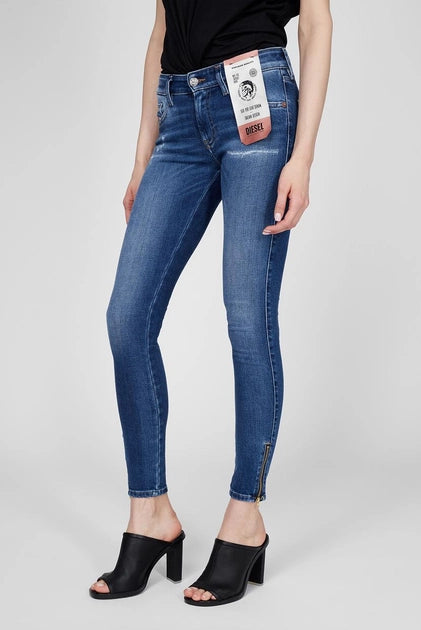 Diesel Damen Slandy Skinny Fit Jeans