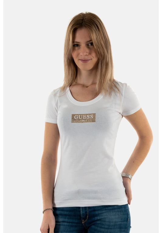 Guess Damen T-Shirt Logo