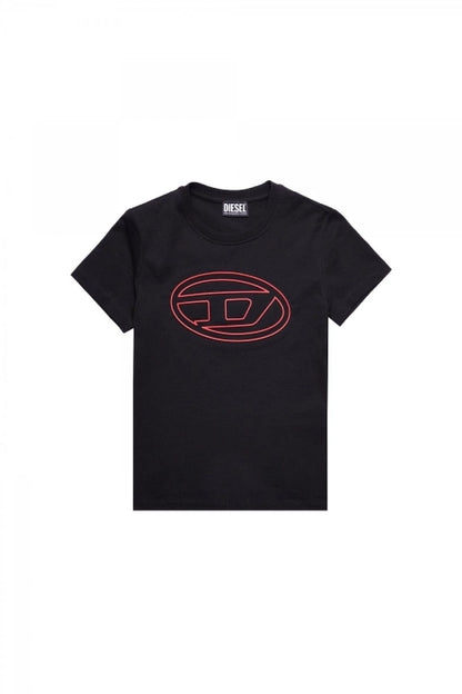 Diesel Damen T-Shirt D-Logo