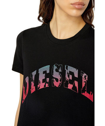 Diesel Damen T-Shirt Diesel-Logo