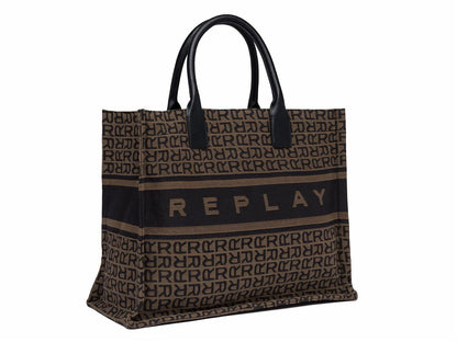 Replay Damen Shopper Logo-Replay